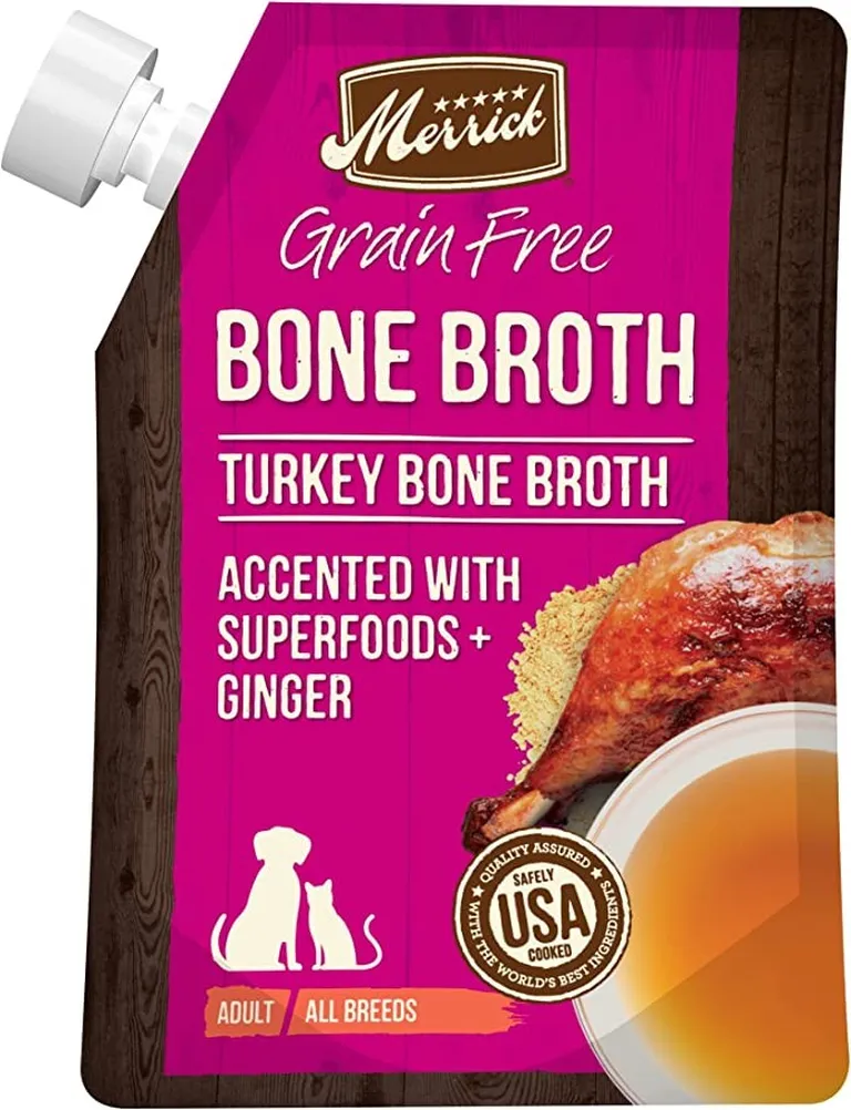 Merrick Grain Free Bone Broth Turkey Recipe Photo 1
