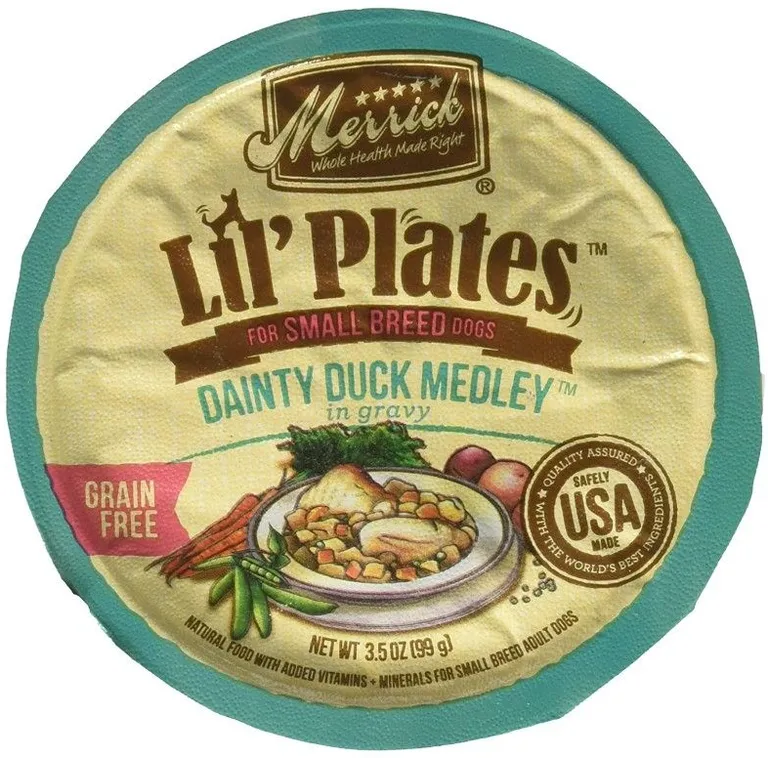 Merrick Lil' Plates Grain Free Dainty Duck Medley Photo 1