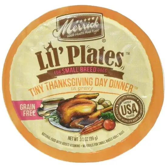 Merrick Lil' Plates Grain Free Tiny Thanksgiving Day Diner Photo 1