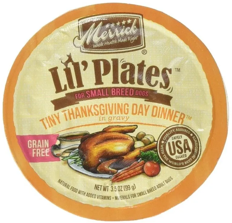 Merrick Lil' Plates Grain Free Tiny Thanksgiving Day Diner Photo 1