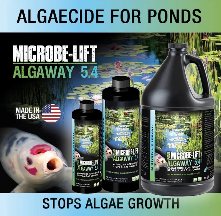 Microbe-Lift Pond Algaway 5.4 Algaecide for Ponds Stops Algae Growth Photo 2