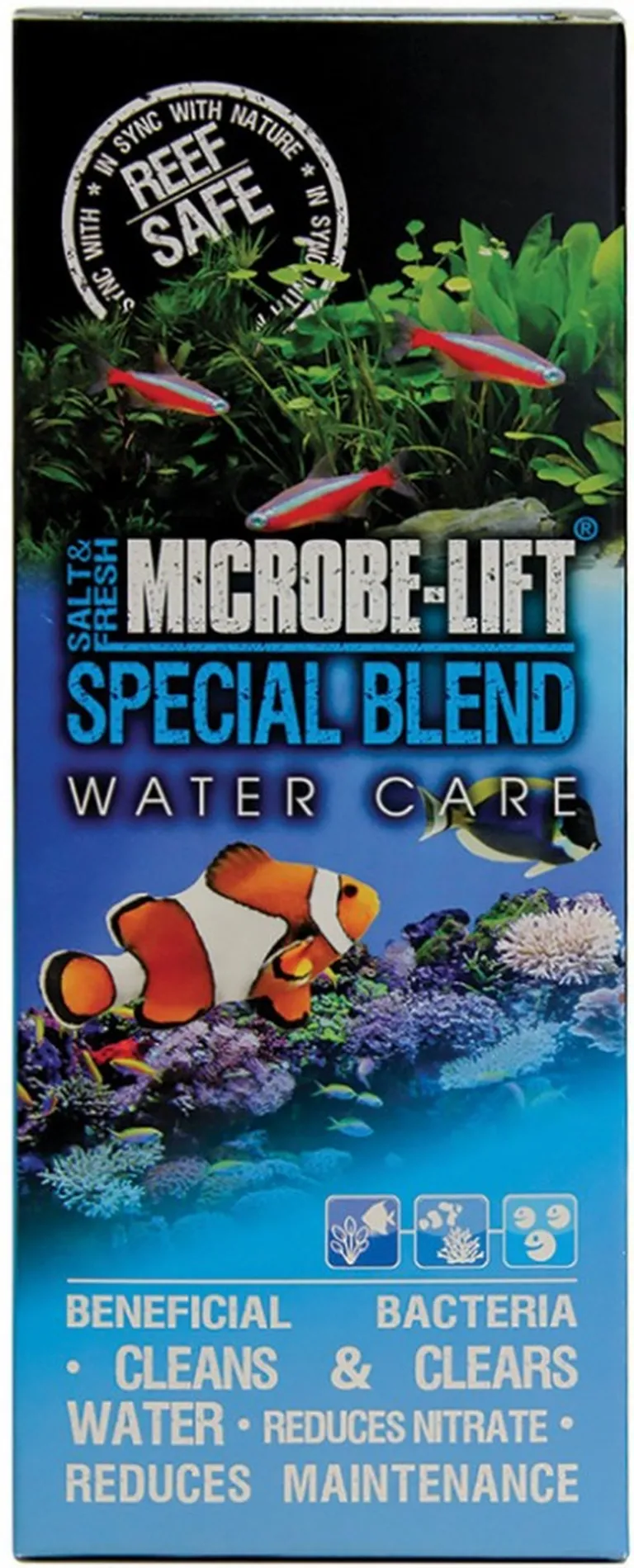 Microbe-Lift Special Blend A Complete Ecosystem in a Bottle for Saltwater and Freshwater Aquariums Photo 2