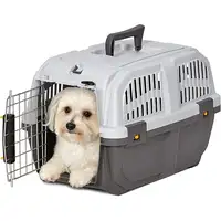Photo of MidWest Skudo Travel Carrier Gray Plastic Dog Carrier