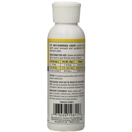 Miracle Care Anti-Diarrhea Liquid for Dogs and Cats Photo 2