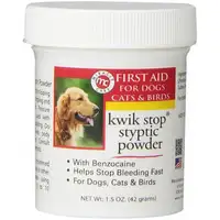 Photo of Miracle Care Kwik Stop Styptic Powder for Dogs, Cats and Birds