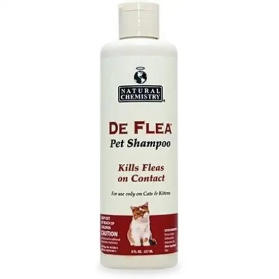 Miracle Care Natural Chemistry DeFlea Pet Shampoo for Cats Photo 1