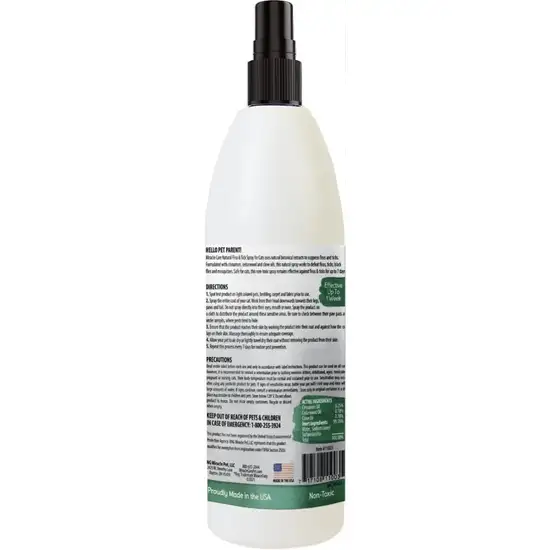 Miracle Care Natural Flea and Tick Spray for Cats Photo 2