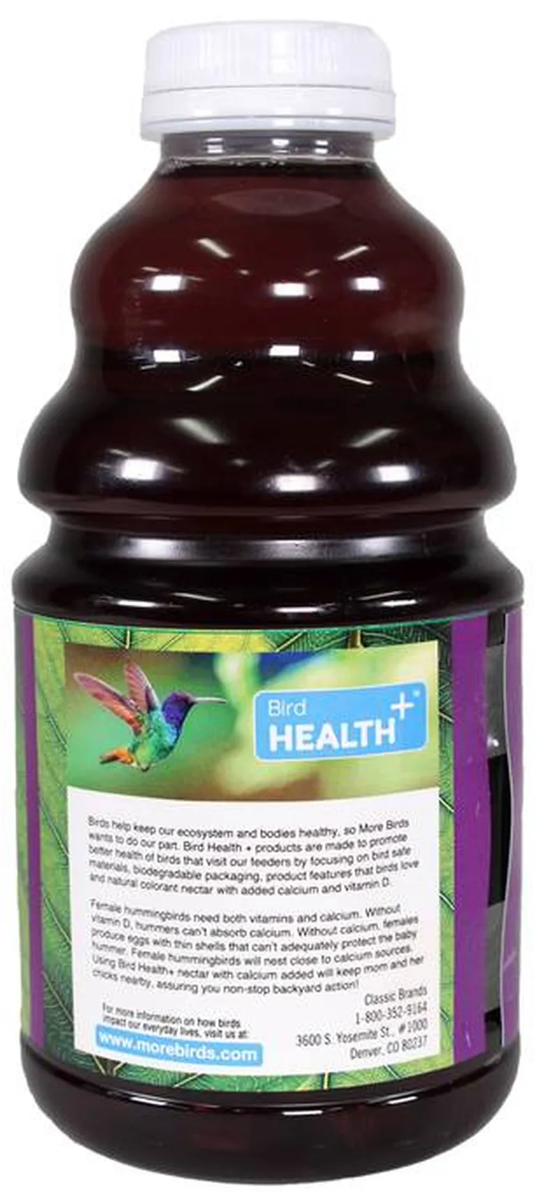 More Birds Health Plus Natural Purple Oriole and Hummingbird Nectar Concentrate Photo 2