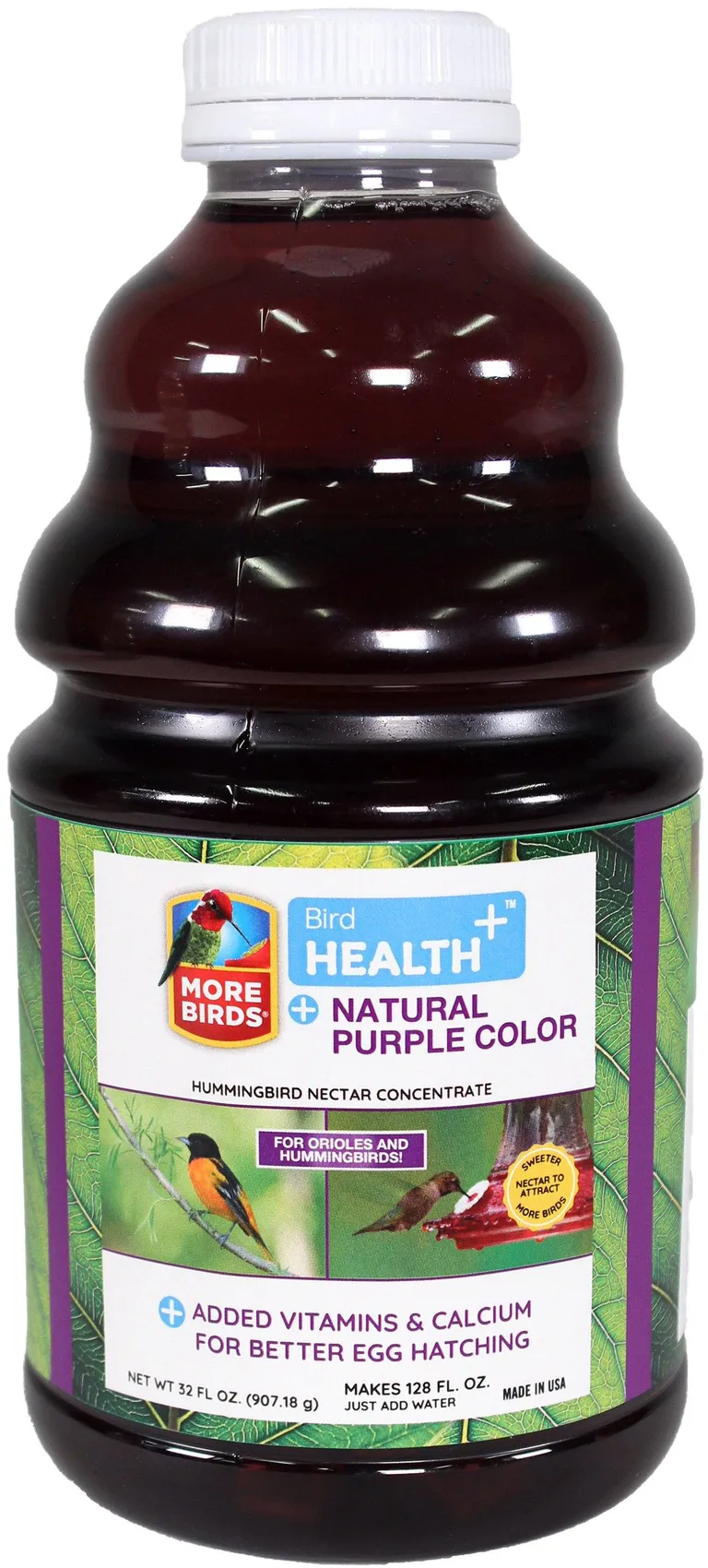 More Birds Health Plus Natural Purple Oriole and Hummingbird Nectar Concentrate Photo 1
