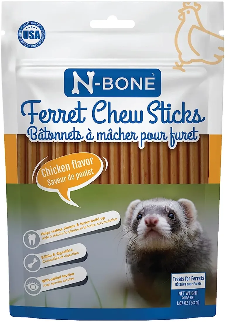 N-Bone Ferret Chew Sticks Chicken Flavor Photo 1
