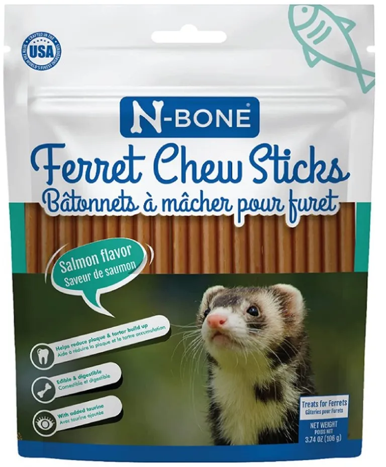 N-Bone Ferret Chew Sticks Salmon Recipe Photo 1