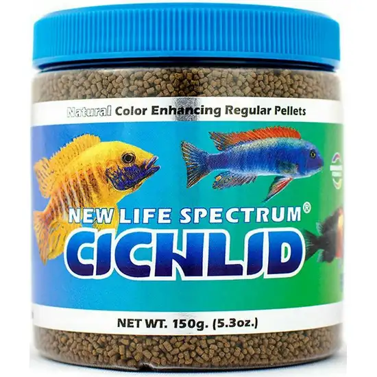 New Life Spectrum Cichlid Food Regular Sinking Pellets Photo 1