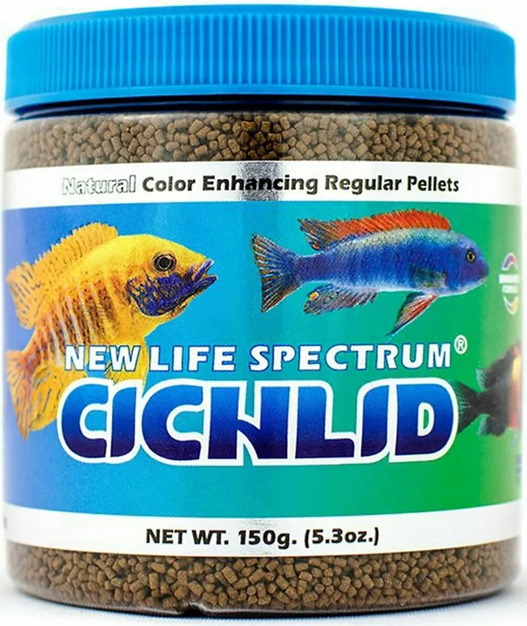 New Life Spectrum Cichlid Food Regular Sinking Pellets Photo 1