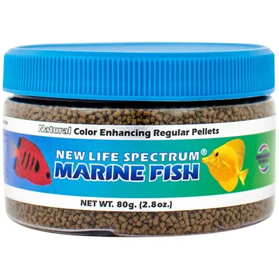 New Life Spectrum Marine Fish Food Regular Sinking Pellets Photo 1