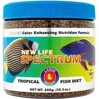 Photo of New Life Spectrum Tropical Fish Food Large Sinking Pellets