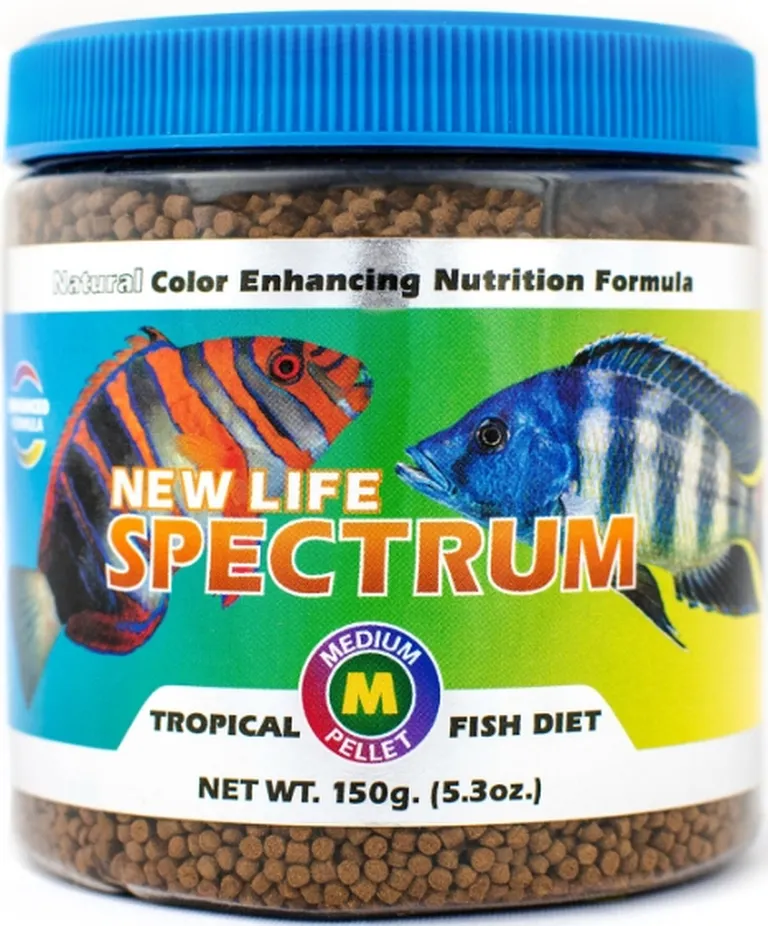 New Life Spectrum Tropical Fish Food Medium Sinking Pellets Photo 1