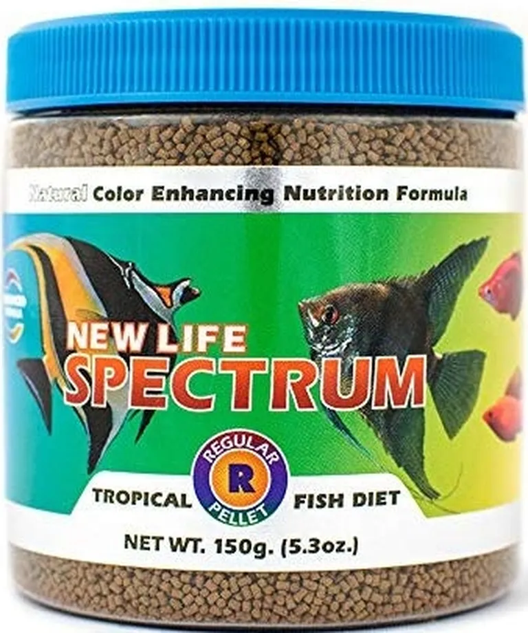 New Life Spectrum Tropical Fish Food Regular Sinking Pellets Photo 2