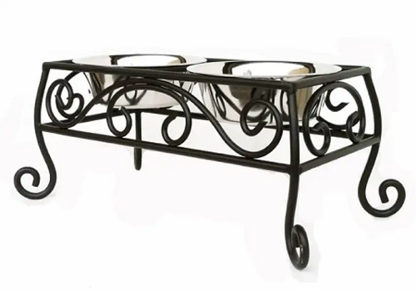 Noblesse Elevated Pet Feeder - Large Photo 1