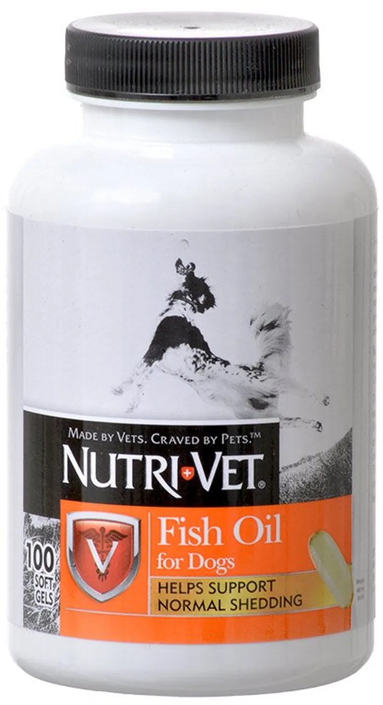 Nutri-Vet Fish Oil for Dogs Soft Gels Helps Support Normal Shedding Photo 1