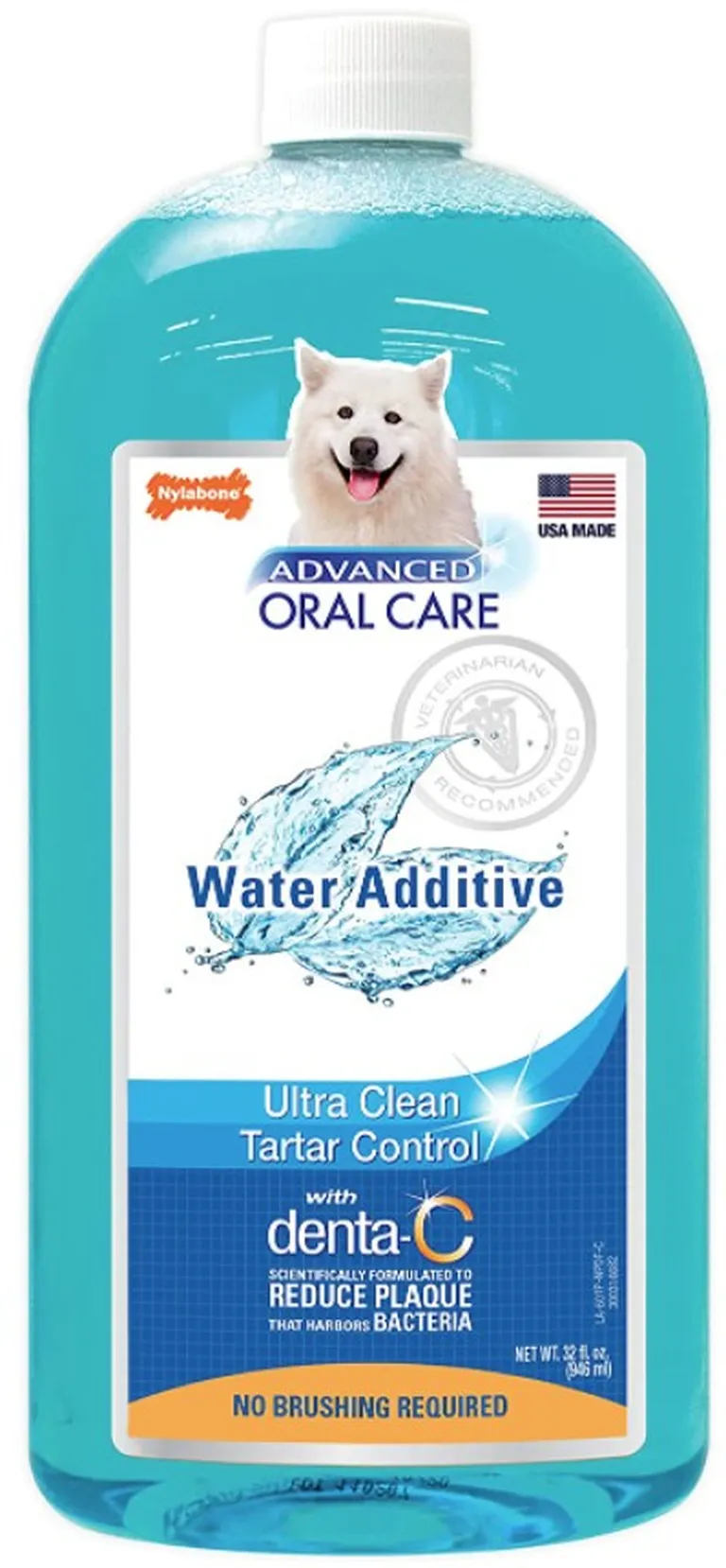 Nylabone Advanced Oral Care Water Additive Ultra Clean Tartar Control for Dogs Photo 1