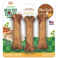 Photo of Nylabone Healthy Edibles Chews Chicken Regular