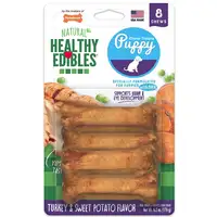 Photo of Nylabone Healthy Edibles DHA Omega-3 Puppy - Turkey & Sweet Potato Flavor