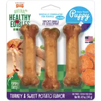 Photo of Nylabone Healthy Edibles DHA Puppy Chews - Turkey & Sweet Potato