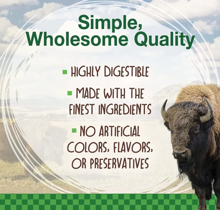 Nylabone Healthy Edibles Natural Wild Bison Chew Treats Large Photo 4