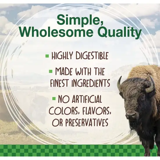 Nylabone Healthy Edibles Natural Wild Bison Chew Treats Large Photo 4
