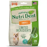Photo of Nylabone Natural Nutri Dent Fresh Breath Limited Ingredients Small Dental Dog Chews