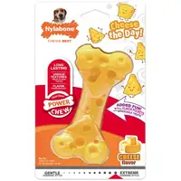 Photo of Nylabone Power Chew Cheese Bone Dog Toy