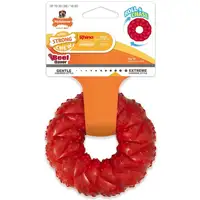 Photo of Nylabone Strong Chew Braided Ring Dog Toy Beef Flavor Wolf
