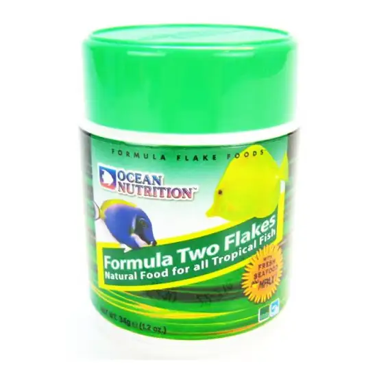 Ocean Nutrition Formula Two Flakes for All Tropical Fish Photo 1