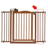 Photo of One-Touch Gate II Extension in Brown