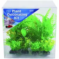 Photo of Penn Plax Aquarium Plant Decoration Kit Green