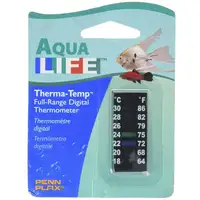 Photo of Penn Plax Digital Thermometer Small Strip 2