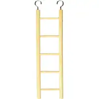 Photo of Penn Plax Natural Wooden Ladder for Birds