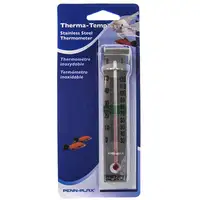 Photo of Penn Plax Therma-Temp Stainless Steel Thermometer