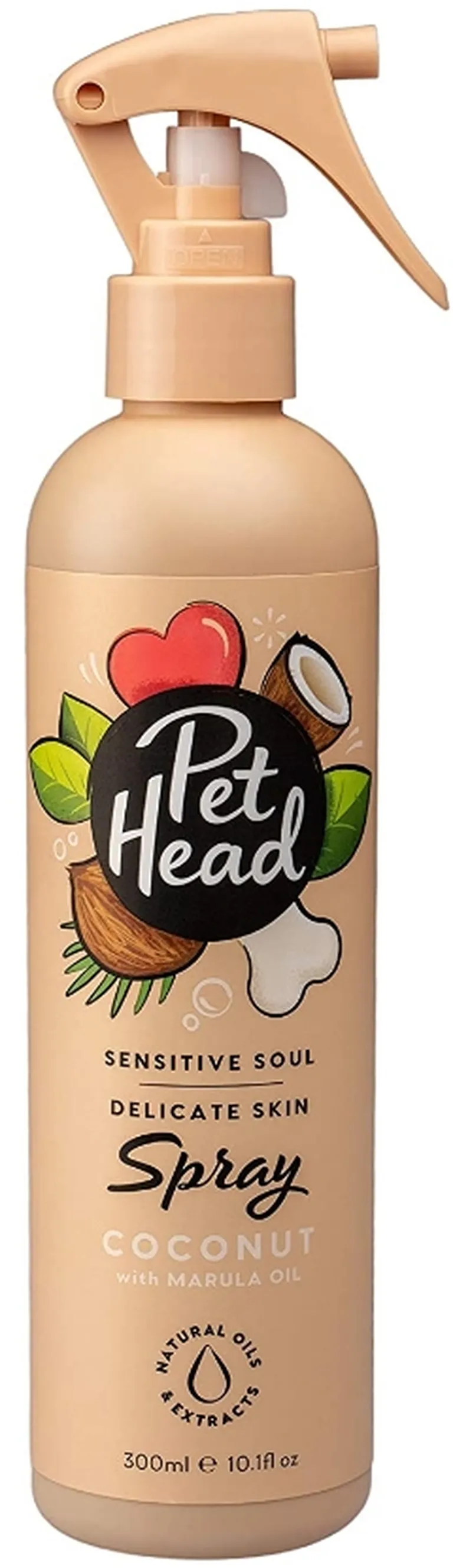 Pet Head Sensitive Soul Delicate Skin Spray for Dogs Coconut with Marula Oil Photo 1