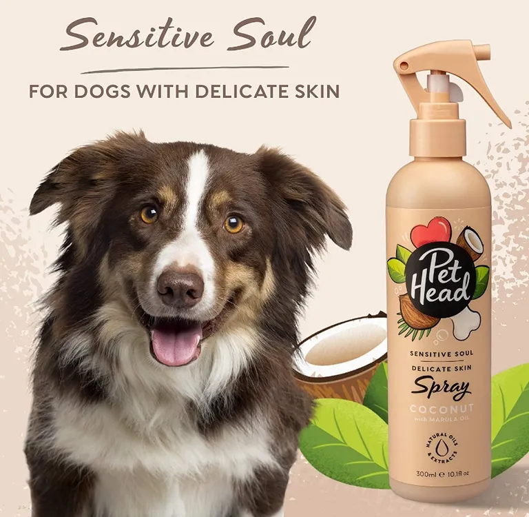 Pet Head Sensitive Soul Delicate Skin Spray for Dogs Coconut with Marula Oil Photo 3