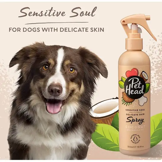 Pet Head Sensitive Soul Delicate Skin Spray for Dogs Coconut with Marula Oil Photo 3