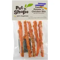 Photo of Pet n Shape Sweet Potato n Chicken Stix Made with Beefhide Dog Treat