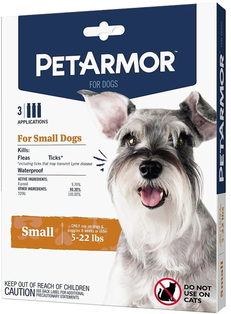 PetArmor Flea and Tick Treatment for Small Dogs (5-22 Pounds) Photo 1