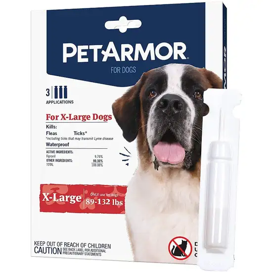 PetArmor Flea and Tick Treatment for X-Large Dogs (89-132 Pounds) Photo 2