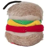 Photo of PetMate Booda Zoobilee Hamburger Plush Dog Toy 3.5