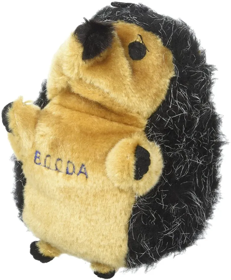 PetMate Booda Zoobilee Plush Hedgehog Dog Toy Photo 1