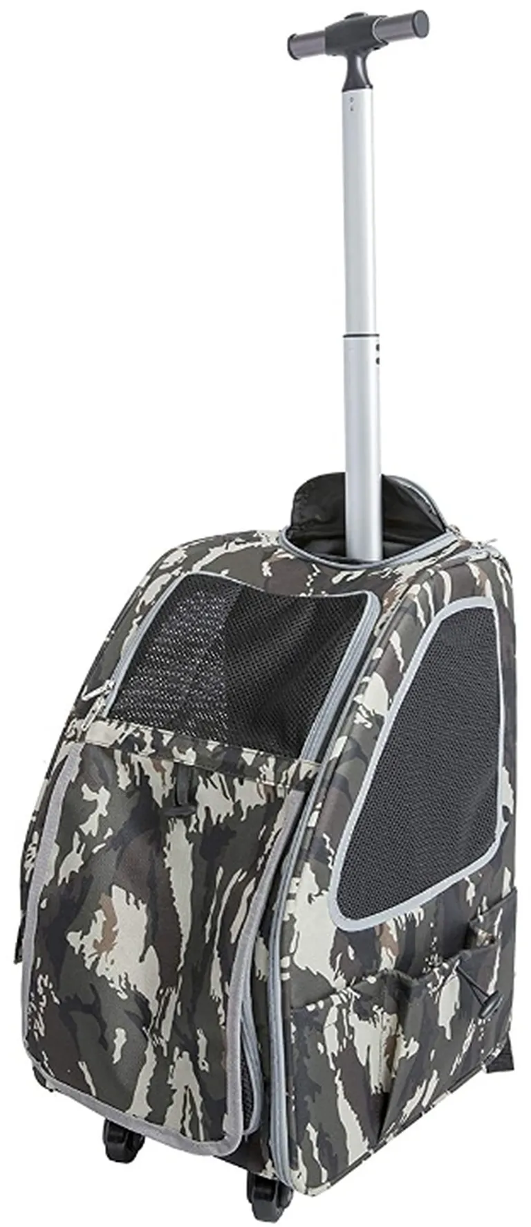 Petique 5-in-1 Pet Stroller Travel System Army Camo Photo 3