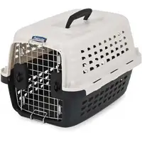 Photo of Petmate Compass Kennel Metallic White and Black