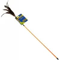 Photo of Petsport Kitty Feather Wand - Assorted Colors