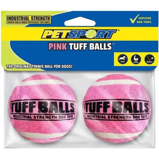 Petsport Tuff Ball Dog Toy Pink Photo 1